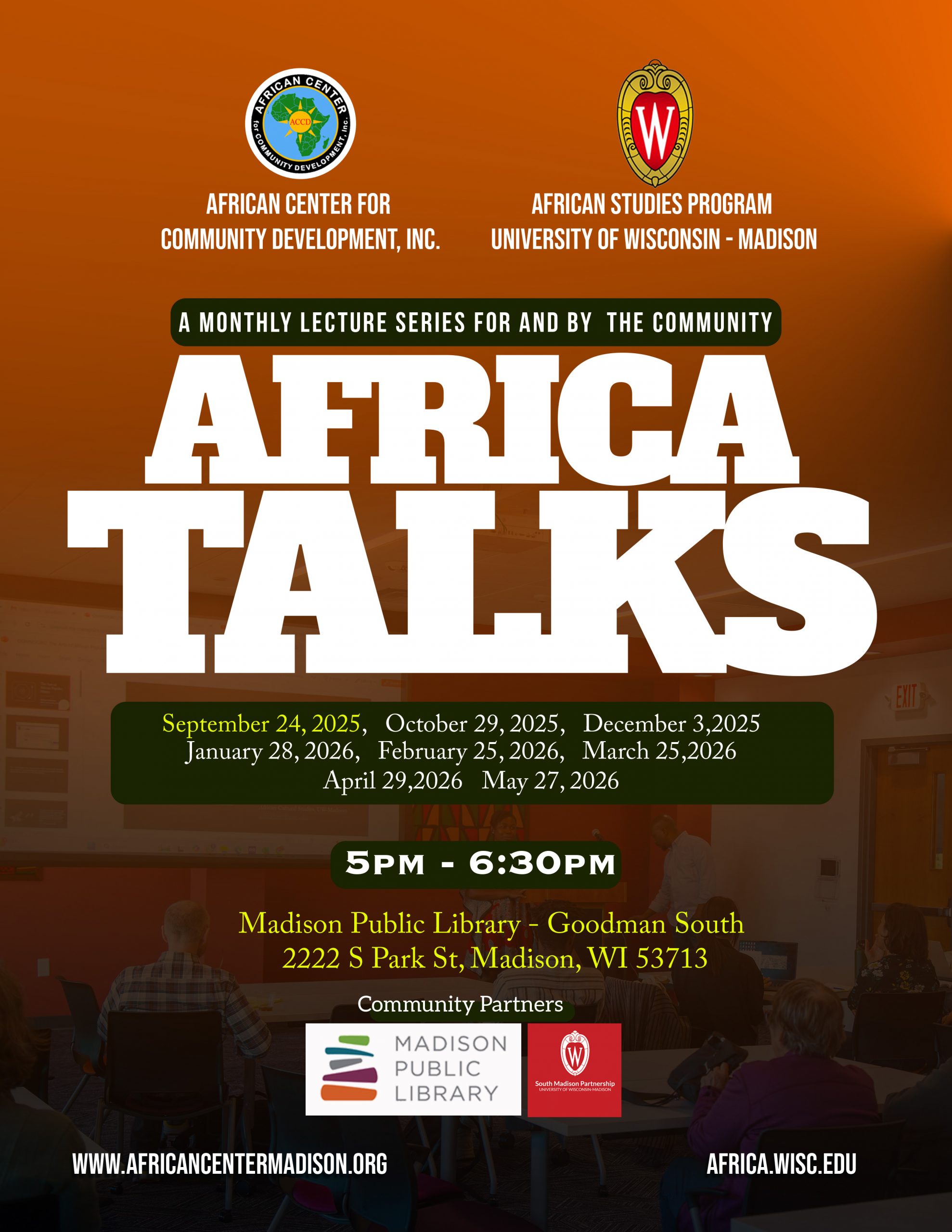 Africa Talks Community Lectures