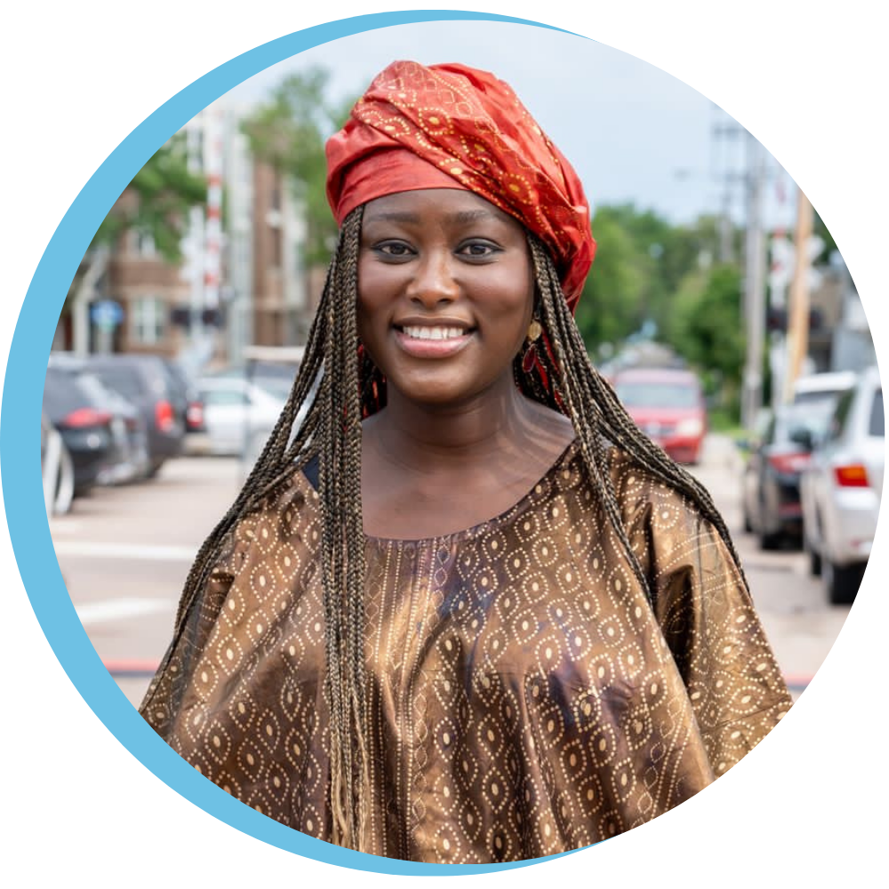 African Center staff Binta Ceesay